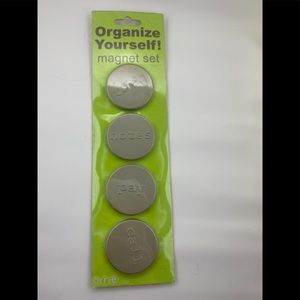 Container Store Organize Yourself Magnets